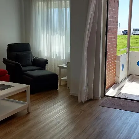 Exklusive Am Suedstrand Mit Wintergarten & Hafenblick 113 * 威廉港